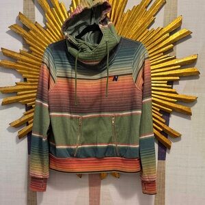 Aviator Nation Women’s Serape Ninja Striped Pullover